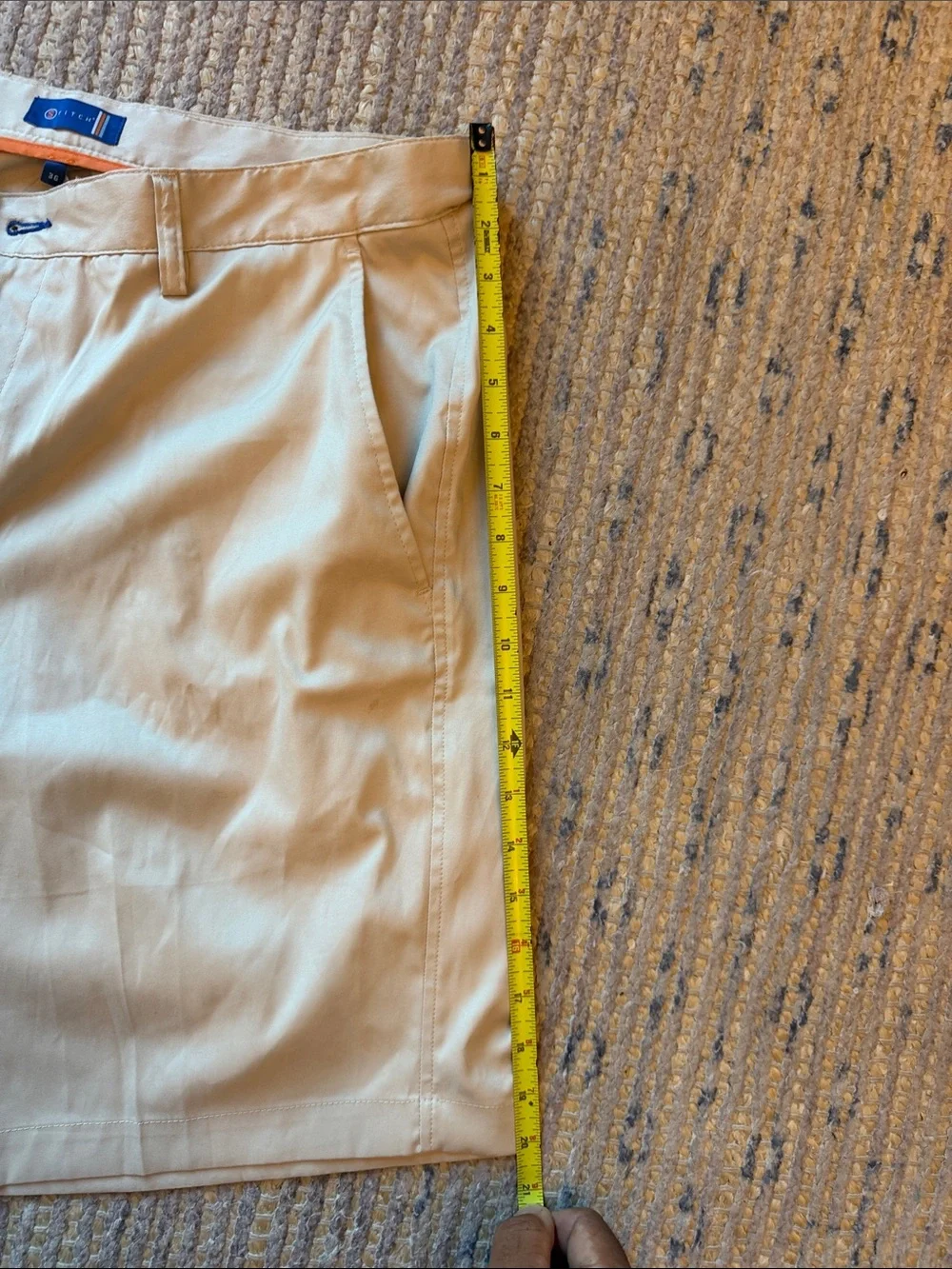 Stitch performance golf shorts